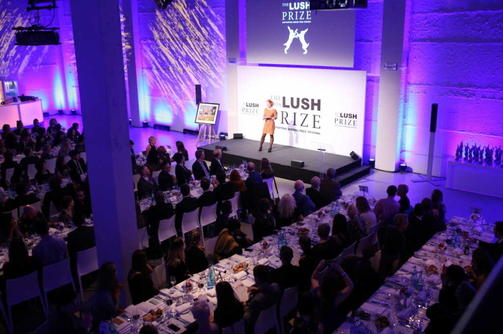 2018년 열린 러쉬 프라이즈 시상식. /사진제공=러쉬코리아