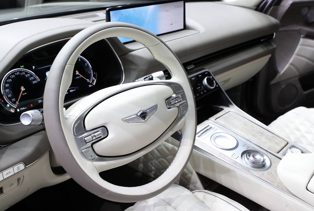 제네시스 'GV80' 내부. /사진=김창현 기자