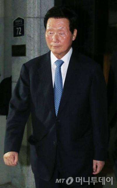 신격호 롯데 그룹 총괄회장의 동생인 신준호 푸르밀 회장 / 사진=이동훈 기자 photoguy@