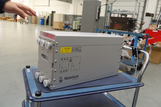 네드스택 고분자 연료전지(PEMFC) 제품 /사진=장시복 기자