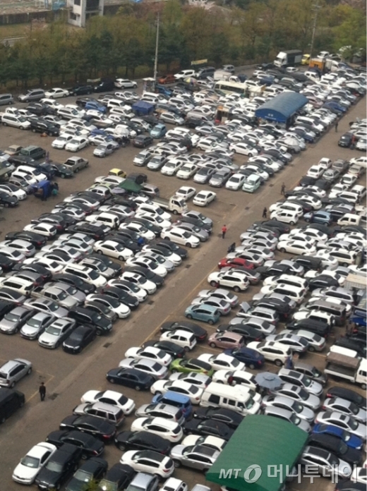 서울 장안동 중고차 매매시장 모습./사진=머니투데이 DB