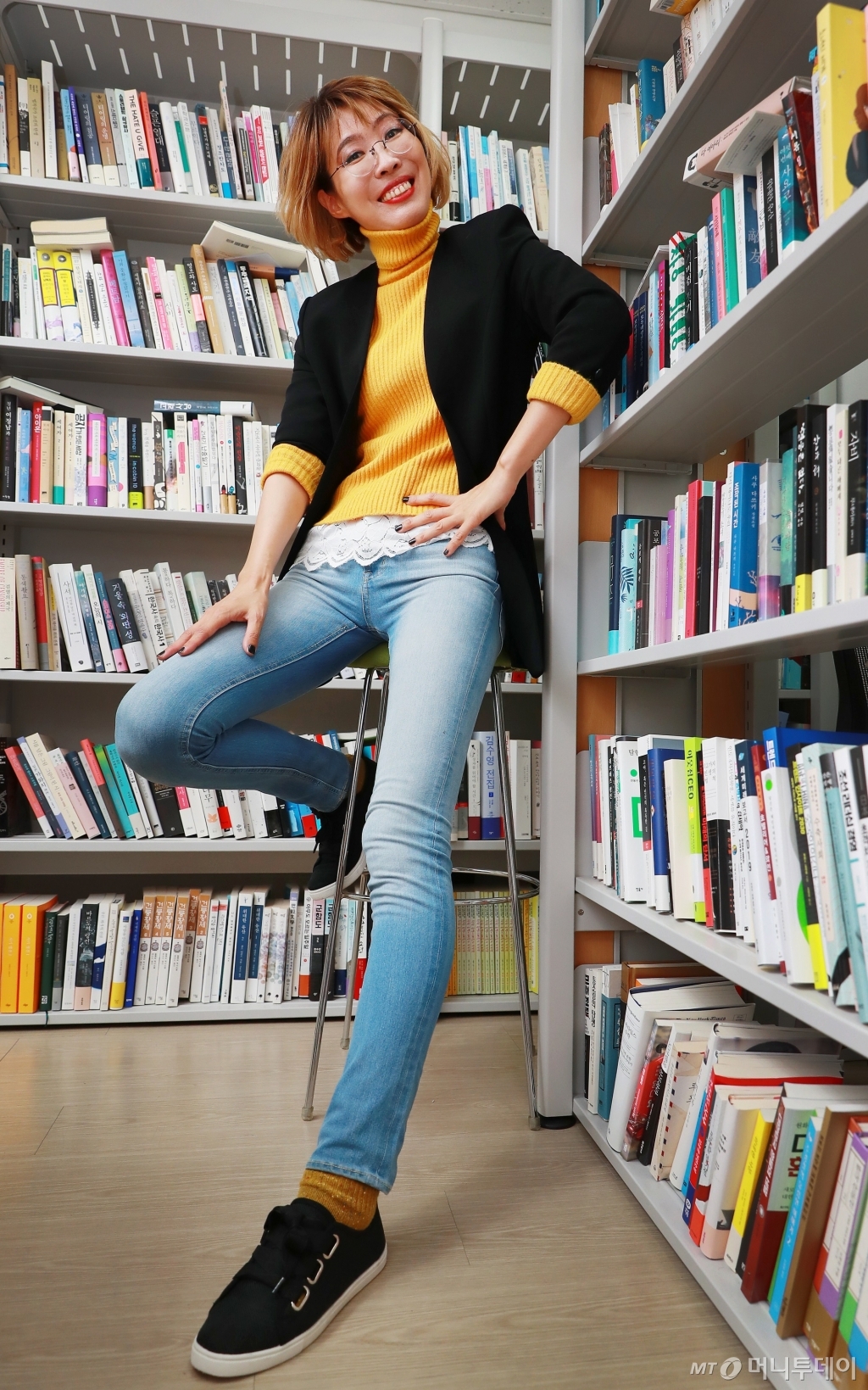 황모과 작가는 15년 전 일본으로 건너가 새로운 일에 매달렸지만, 번번히 실패하며 쓴맛을 봐야했다. 그는 "그런 비참한 삶에서 얻은 한가닥 희망으로 작품을 쓸 수 있었다"고 했다. /사진=이동훈 기자