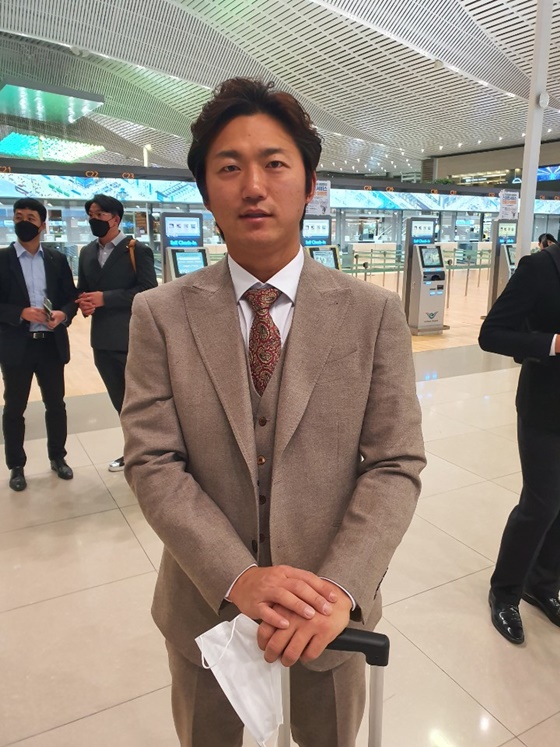 30일에 만난 안영명. /사진=이원희 기자