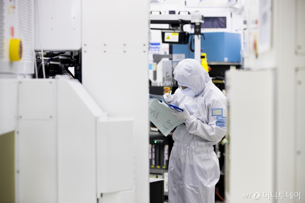 삼성전자 반도체 생산라인. /사진제공=삼성전자