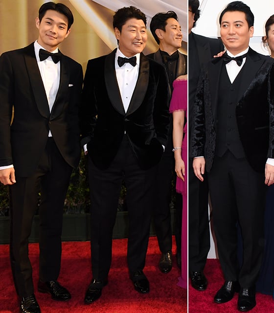 (왼쪽부터)배우 최우식, 송강호, 이선균, 박명훈 /사진=/AFP=뉴스1