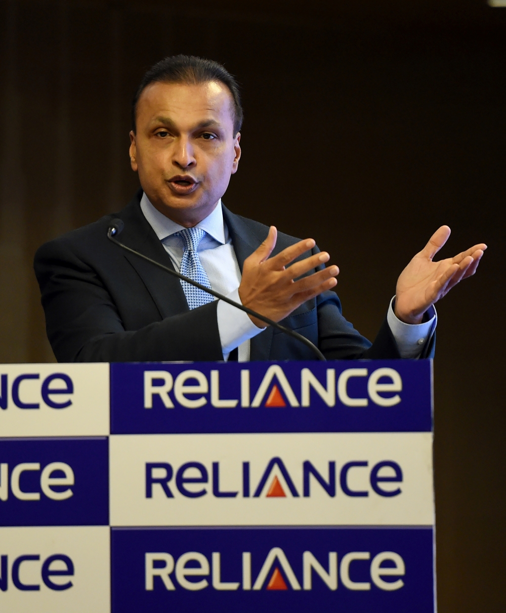 아닐 암바니 릴라이언스 그룹 회장. /사진=AFP