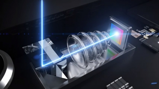 갤럭시S20 울트라에 적용된 폴디드 줌 구조 /사진=삼성전기
