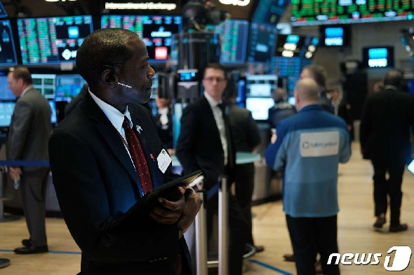 뉴욕증권거래소 <자료사진> © AFP=뉴스1