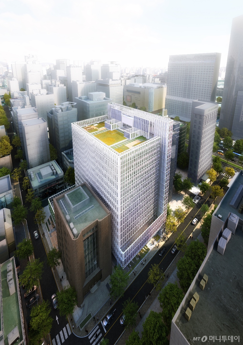 현대백화점 본사는 1980년부터 현대아파트 단지 내 금강쇼핑센터에 위치했다. 현대백화점은 오는 4월 '압구정 시대'를 접고 삼성동 테헤란로 신사옥으로 이전한다. / 사진제공=현대백화점