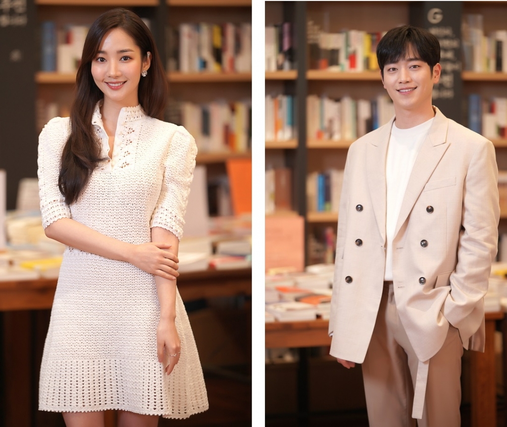 배우 박민영(왼쪽)과 서강준(오른쪽). /사진 = 뉴시스