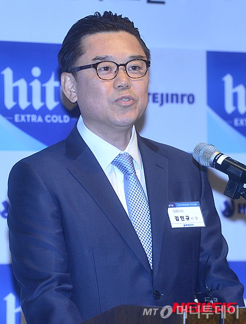 김인규 하이트진로 대표이사 사장