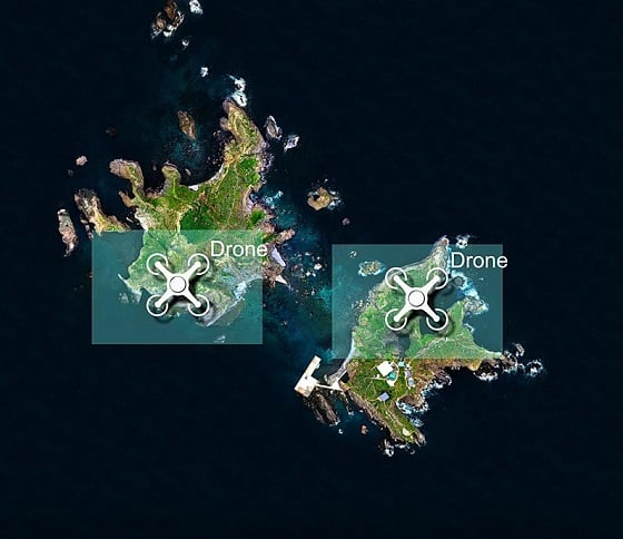 한국지질자원연구원 자원탐사개발연구센터가 드론(무인기)와 3차원(D) 프린팅 기술 등을 이용해 독도를 실제와 같은 VR(가상현실)로 재현했다. 이를 통해 독도의 암반균열 상태, 풍화 정도, 토층 침식 등 지표·지형·지질 공간정보를 얻을 수 있다/자료=한국지질자원연구원 자원탐사개발연구센터