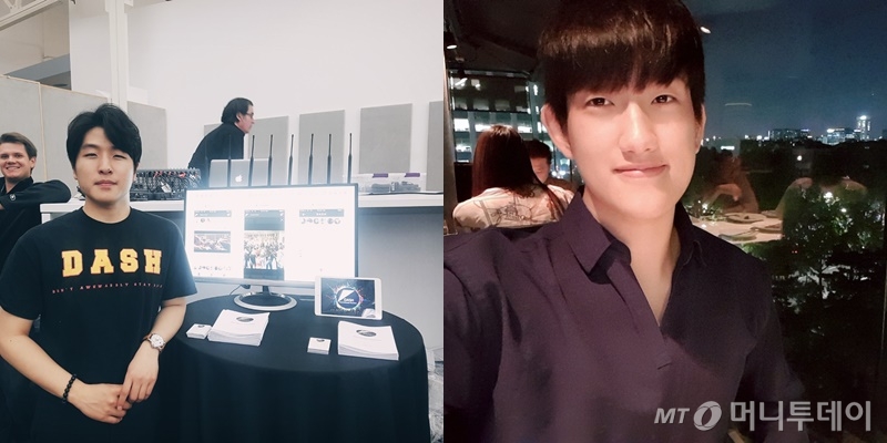 사진 왼쪽부터 제작자 김학준 더대시 대표, 서울대학생 김찬협군./사진=김학준 제공