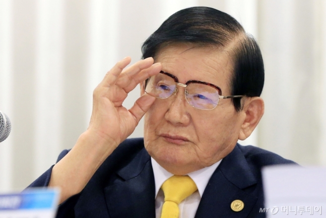 이만희 총회장./사진=머니투데이DB