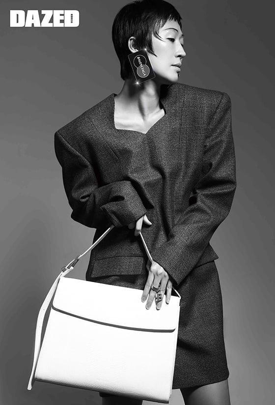 방송인 홍진경/사진제공=발렌시아가, 데이즈드