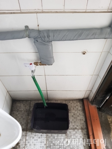 서울 영등포구 소재 한 상가의 화장실./사진=정한결 기자./사진=정한결 기자.