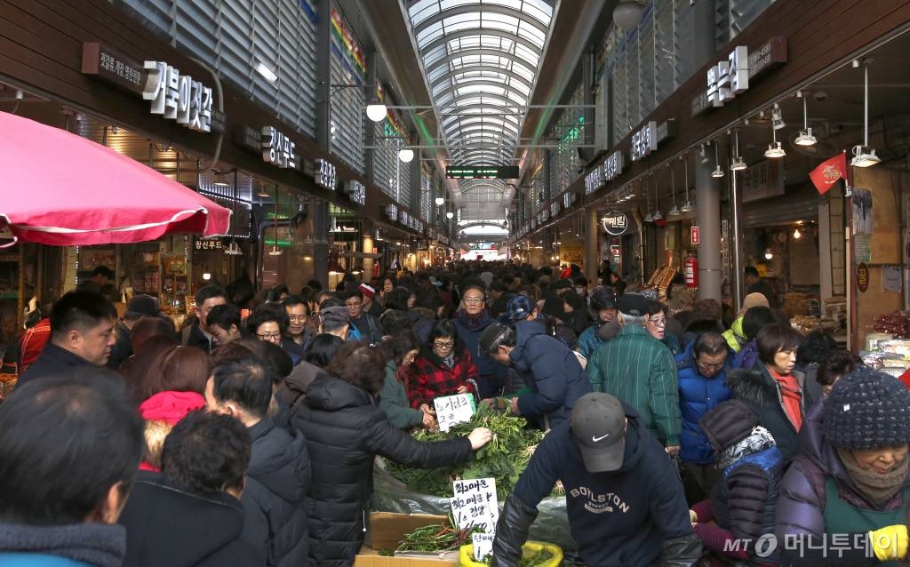 지난 1월 서울 경동시장./ 사진=강민석 기자 msphoto94@