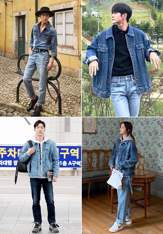 왼쪽부터 시계 방향으로 모델 배정남, 그룹 워너원 출신 옹성우, 가수 겸 배우 혜리, 배우 이제훈/사진=각 스타 인스타그램