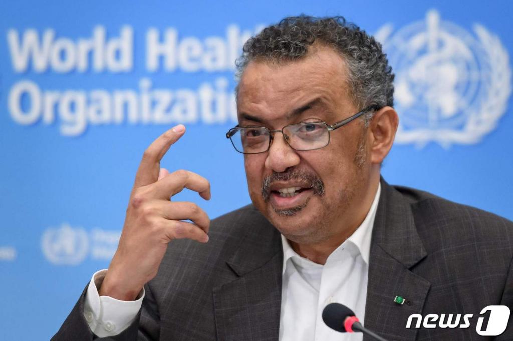 테드로스 아드하놈 게브레예수스 세계보건기구(WHO) 사무총장./사진=AFP=뉴스1