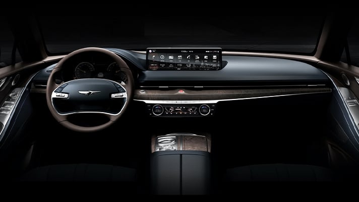 제네시스 3세대 'G80' 내부. /사진제공=현대차그룹