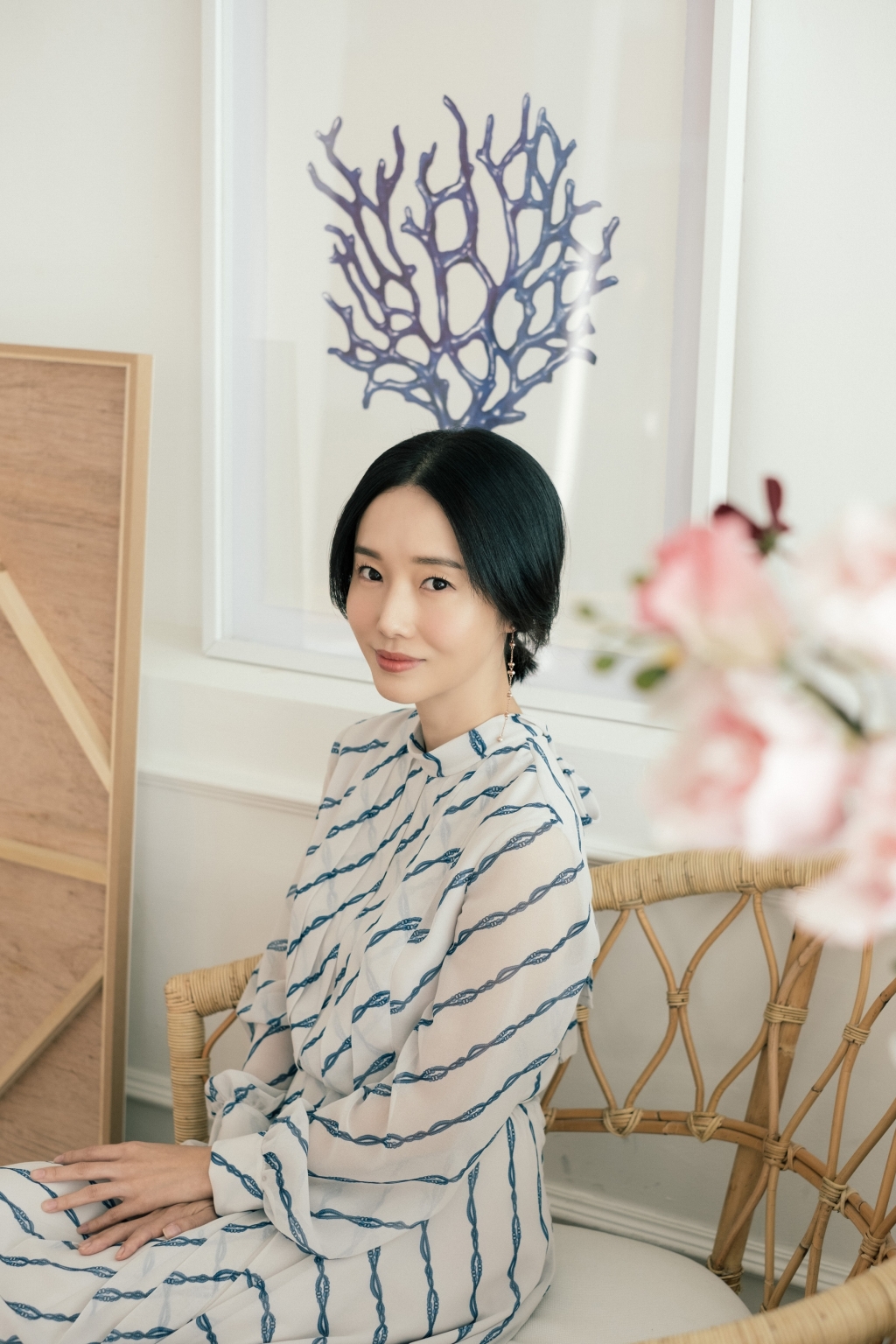 바디프렌드의 'W정수기' 광고 장면. 이정현은 이 광고에서 '테크노 여전사' 이미지로 나온다. /사진제공=바디프렌드