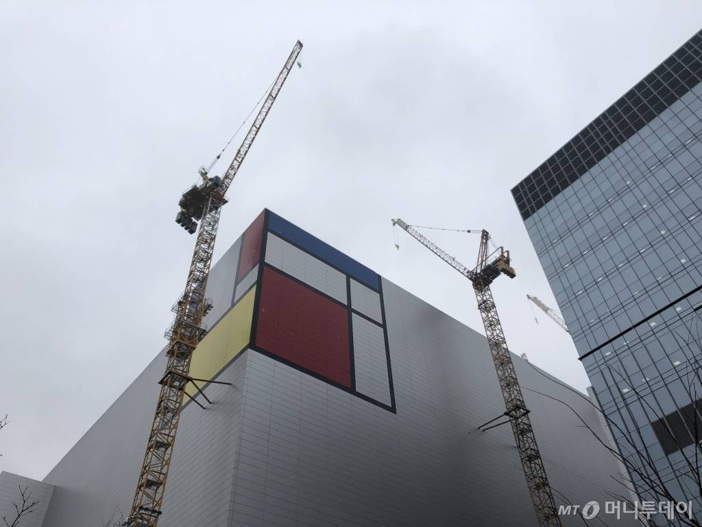 삼성전자 평택캠퍼스 건설현장 / 사진=이정혁 기자