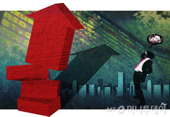 삽화,주식,시황1,하락,5,반토막 / 사진=김현정디자이너