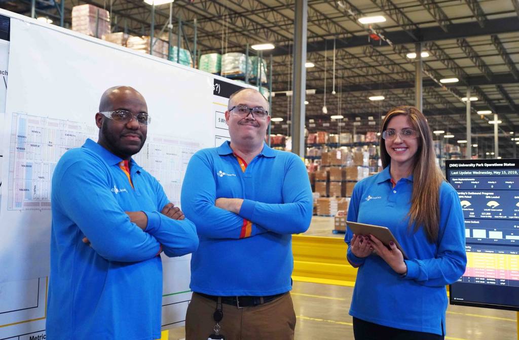 2018년 CJ대한통운이 인수한 미국 DSC 근무 직원의 모습 /사진제공=CJ대한통운