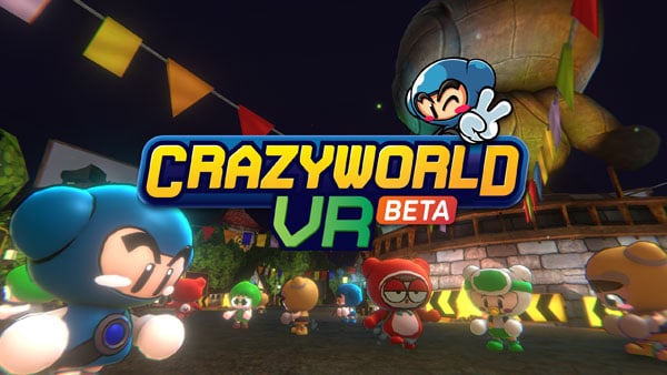 다중접속 VR 게임 '크레이지월드VR'.