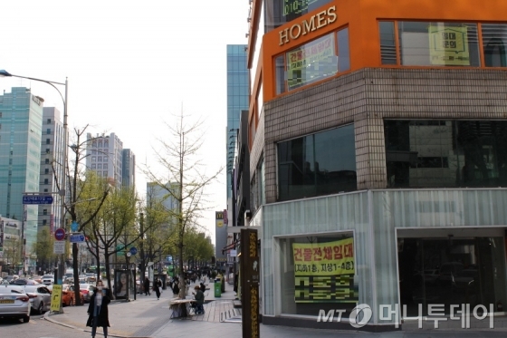 서울 강남구 가로수길 전경./사진=이재윤 기자