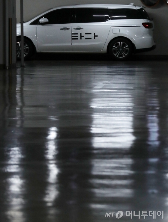 타다가 11일부터 운행을 중단했다./ 사진=김휘선 기자 hwijpg@