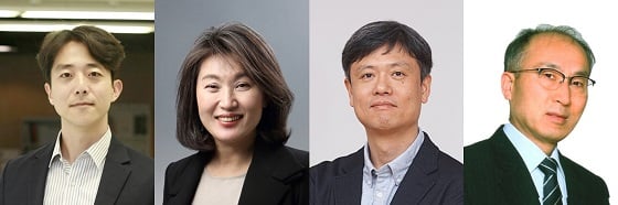 (왼쪽부터)김기동, 오세현, 장병규, 우상발/사진=과학기술정보통신부