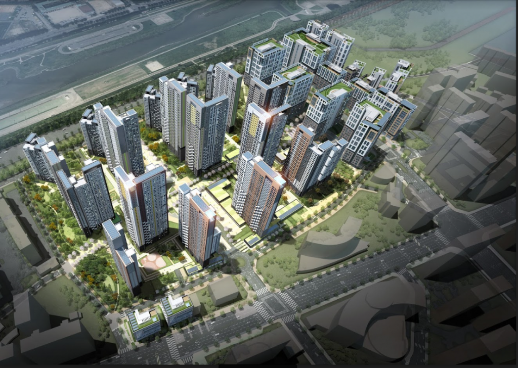 신도림 293 재개발 단지 조감도. /사진제공=신도림 도시환경정비사업 추진위원회