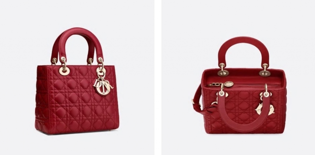 레이디 디올 양가죽 백/사진=디올 공식 홈페이지