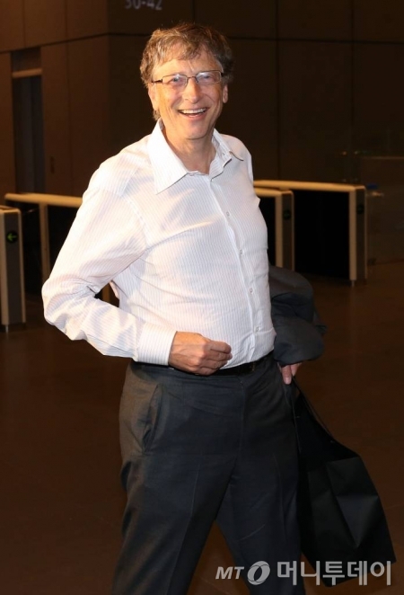 마이크로소프트사의 창업자이자 빌앤드멀린다게이츠재단 이사장인 빌 게이츠/ 사진=임성균 기자 tjdrbs23@