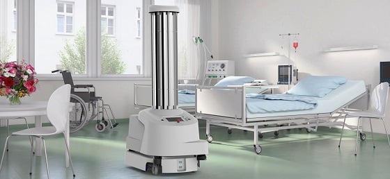 병원용 멸균 로봇(UVD)/사진=블루오션로보틱스