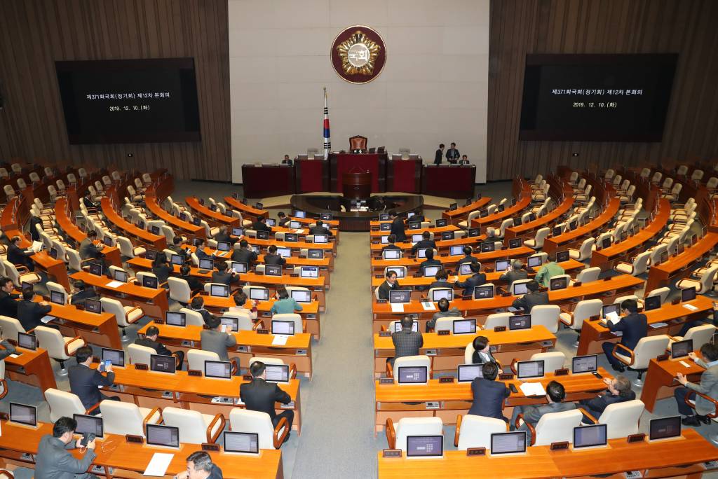 서울 여의도 국회에서 제371회국회(정기회) 제12차 본회의 /사진=뉴시스