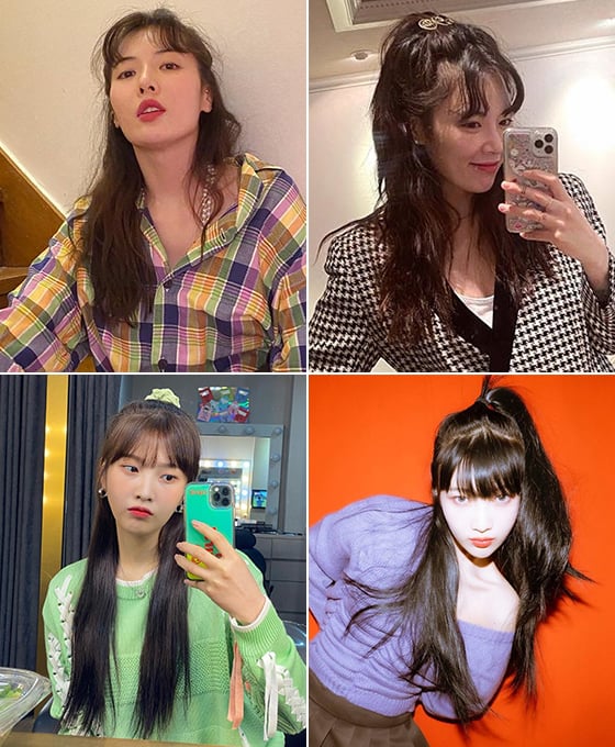 가수 현아, 그룹 레드벨벳 조이/사진=각 스타 인스타그램