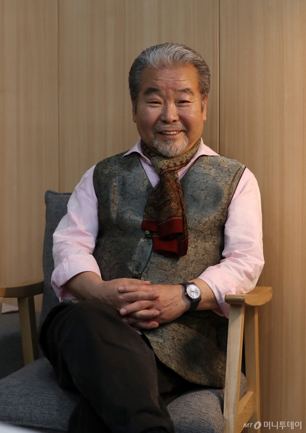 사물놀이 창시자 김덕수는 "우리 리듬은 누구나 좋아하는 보편적 맛과 멋이 살아있다"며 "앞으로 우리 소리가 세계에 뿌리내릴 수 있도록 더 힘차게 달리겠다"고 말했다. /사진=김휘선 기자