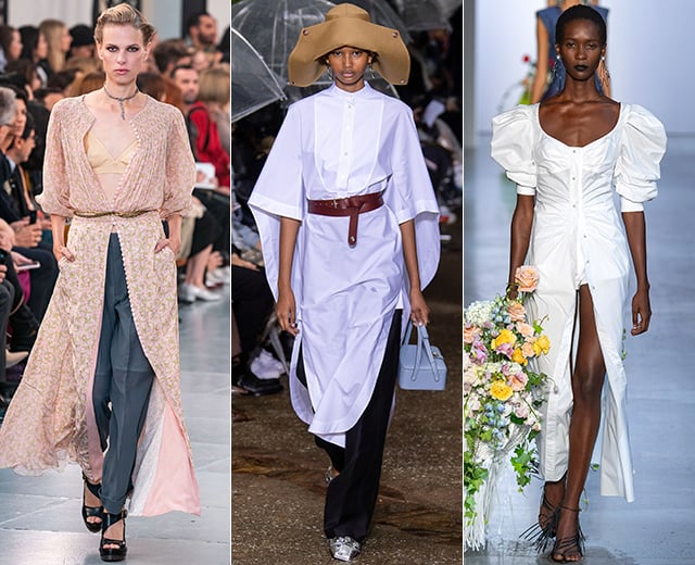 /사진=끌로에, 랑방, 프라발 구룽 2020 S/S 컬렉션