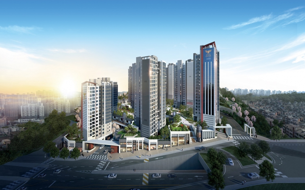 상도역 롯데캐슬 투시도/자료=태려건설