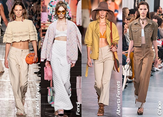 Ann Demeulemeester, JW Anderson, Off-white, Versace 2020 S/S 컬렉션/사진=각 브랜드