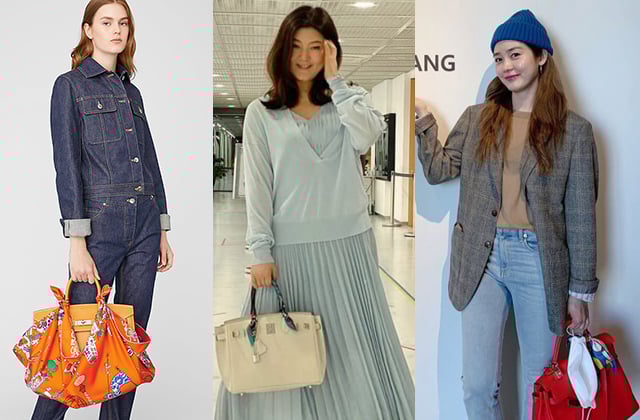 /사진=에르메스 공식홈페이지, 스타일리스트 한혜연, 배우 성유리 인스타그램
