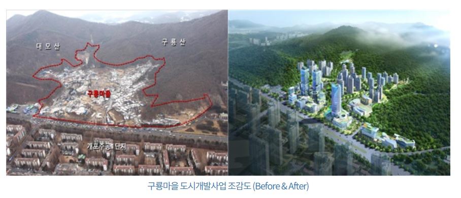 강남구 개포동 구룡마을 도시개발사업 조감도. /사진제공=강남구청