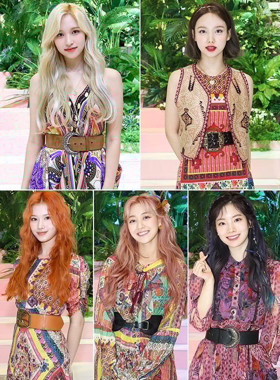 그룹 트와이스 미나, 나연, 다현, 지효, 사나/사진제공=JYP엔터테인먼트