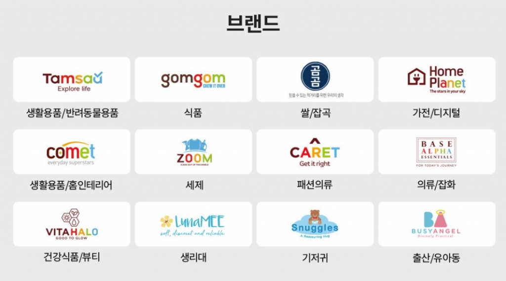 쿠팡PB브랜드군