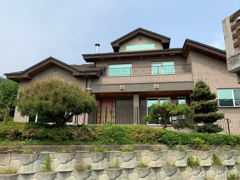 18일 오전 10시쯤 경기도 안성시 금광면 상중리에 위치한 정의기억연대 '평화와 치유가 만나는 집'(쉼터) 전경 / 사진=이강준 기자