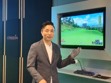 이수원 대표 /사진제공=시티존 스크린 골프