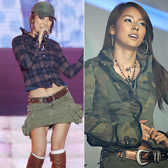 2005년의 가수 이효리/사진=머니투데이 DB