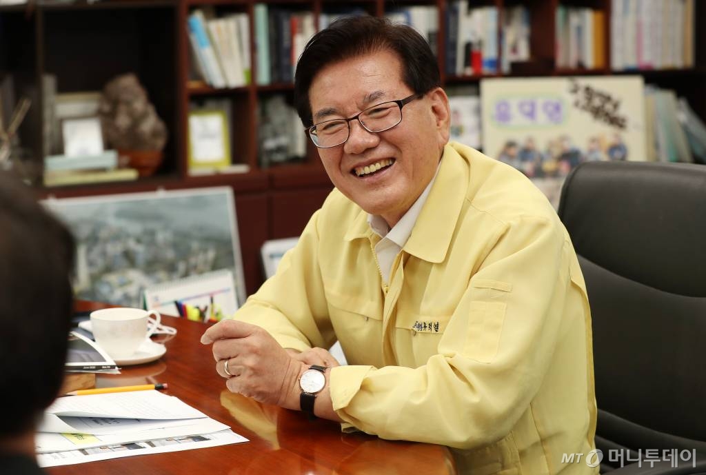 유덕열 동대문구청장 인터뷰./사진=김휘선 기자